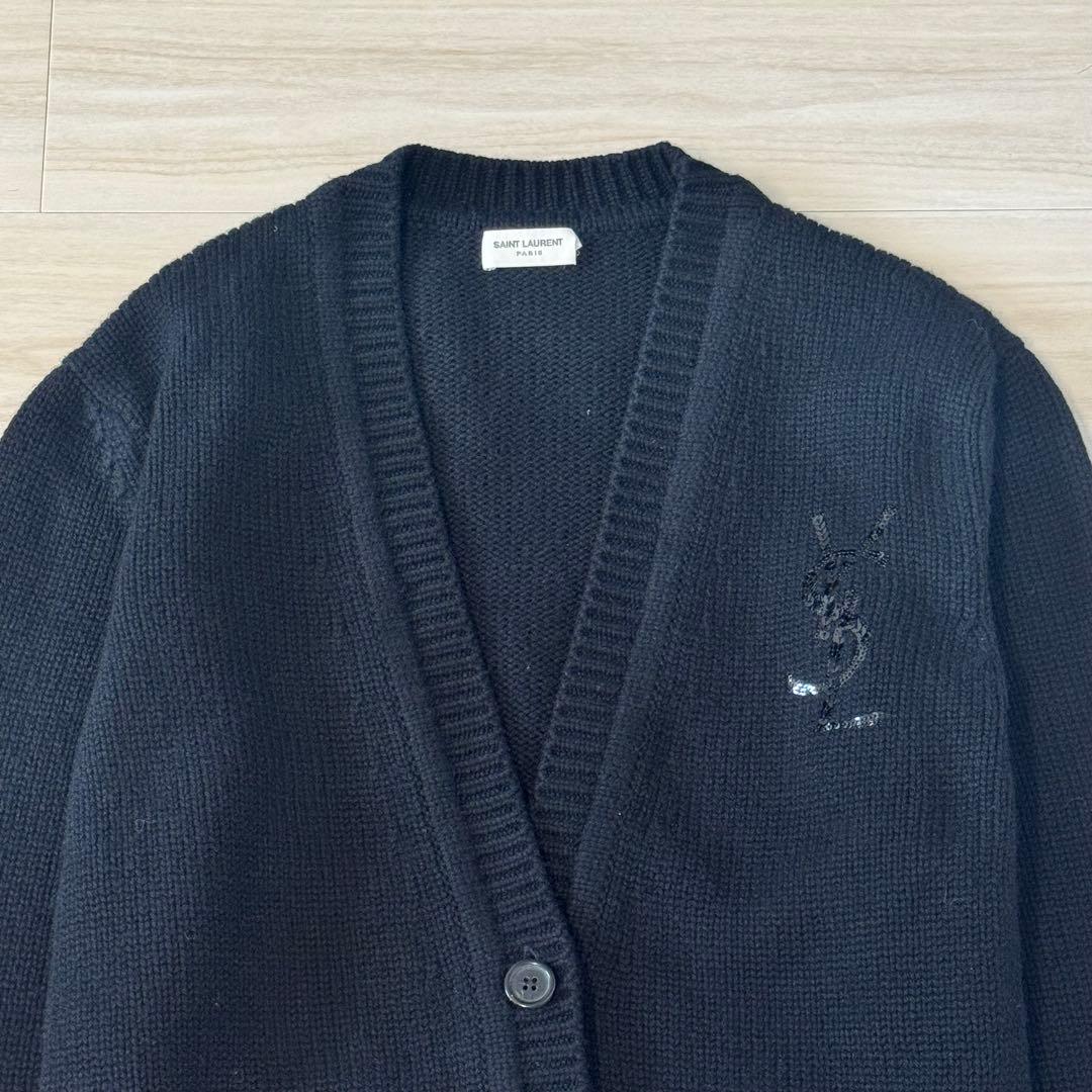 SAINT LAURENT PARIS サンローラン パリ YSL カーディガン - メルカリ