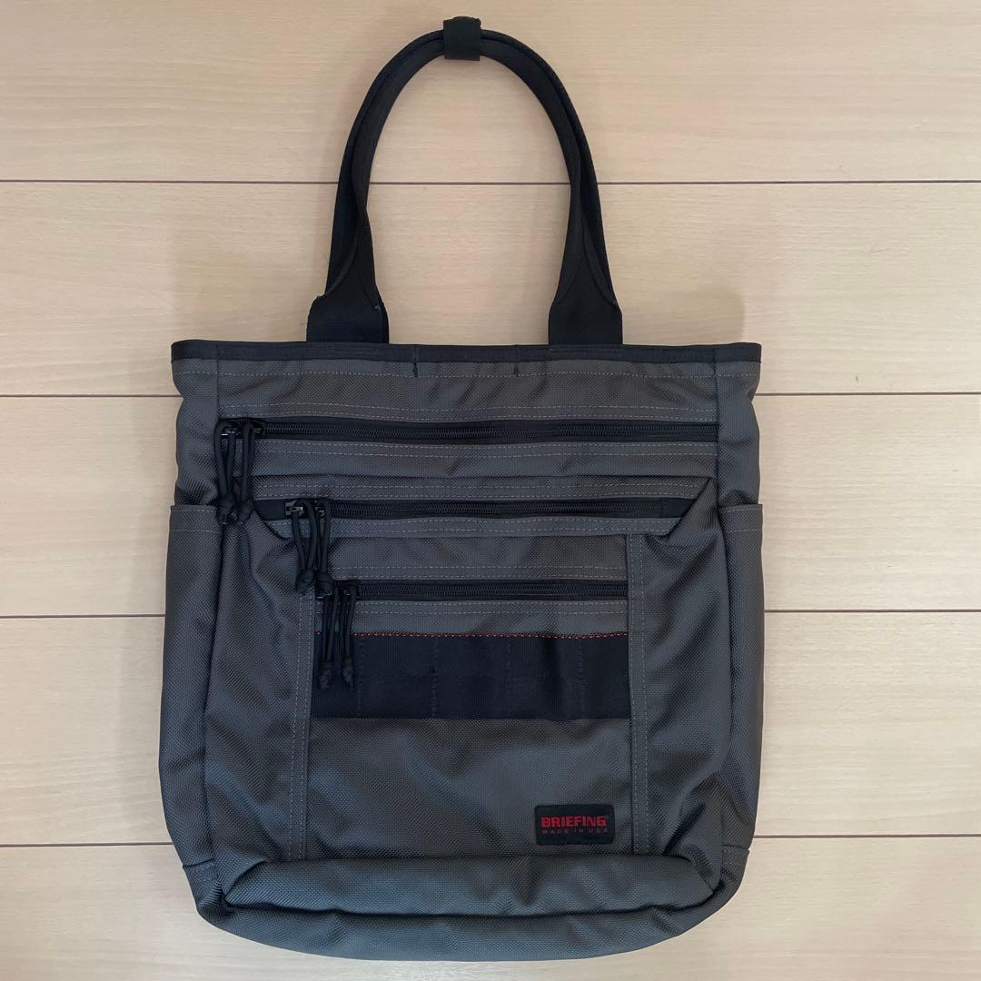 【美品】BRIEFINGブリーフィングCLOUD TALL TOTE STEEL MADE IN USA NEW ITEM 2019.06.14 | BRIEFING（ブリーフィング