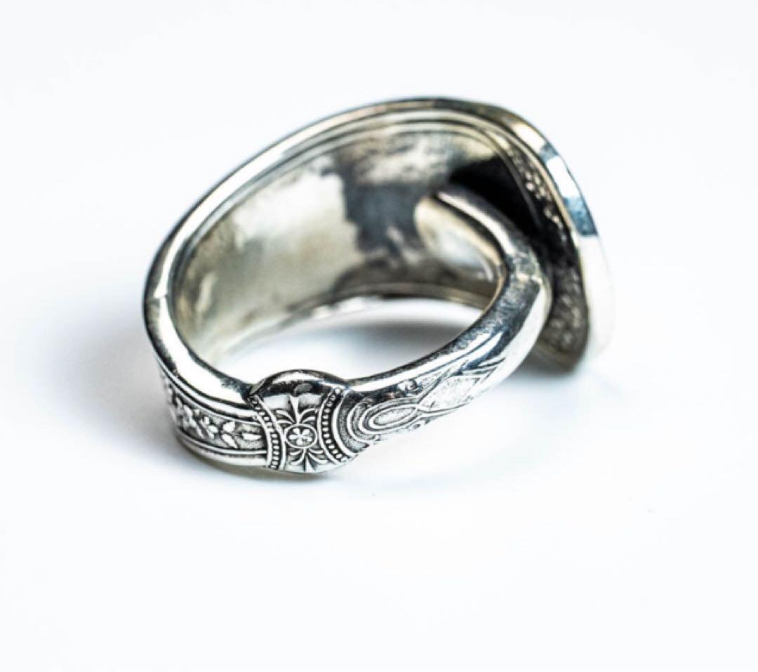 R-052 Cutlery Butter Knife Ring (燻し仕上げ) - メルカリ