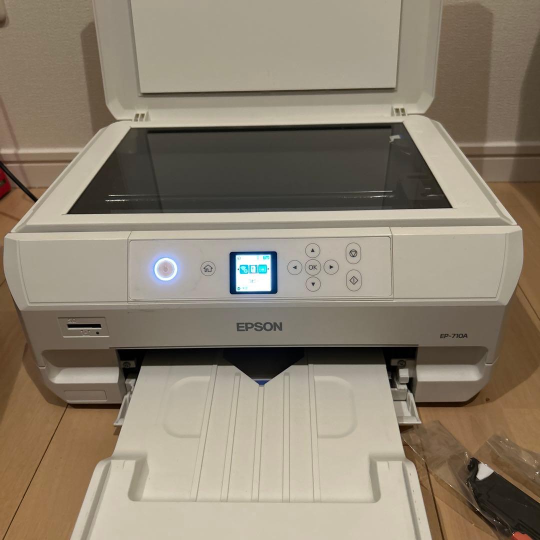 動作印刷確認済】エプソン EPSON EP-710A インクジェットプリンター
