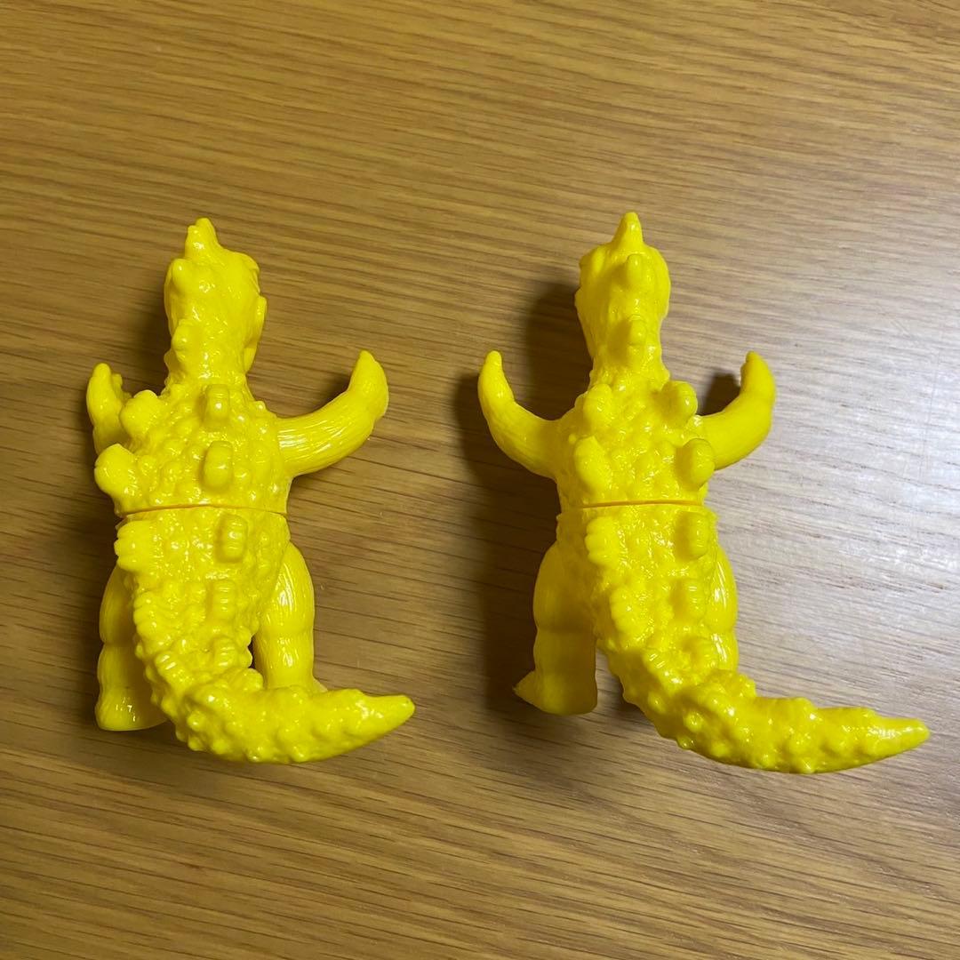 Killer J ミニサルモン ミニメヅラ 黄色成型　未塗装ソフビ 5427