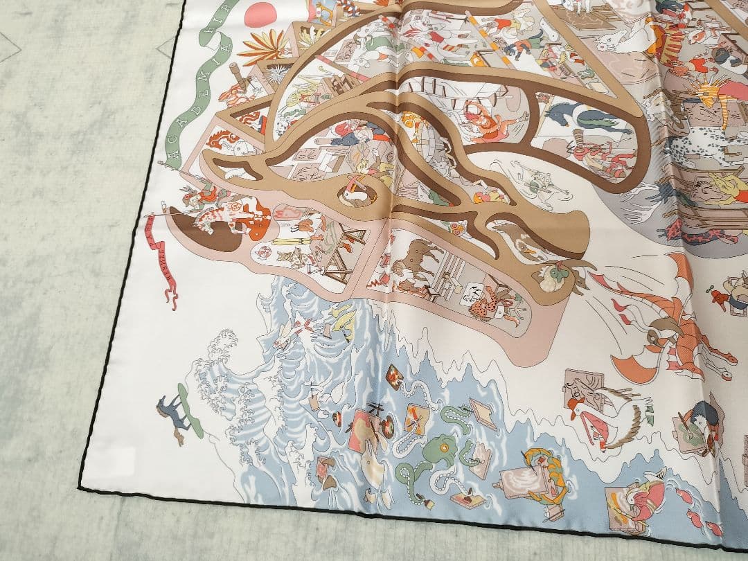 エルメス HERMES カレ 90 《アカデミア・イピカ》