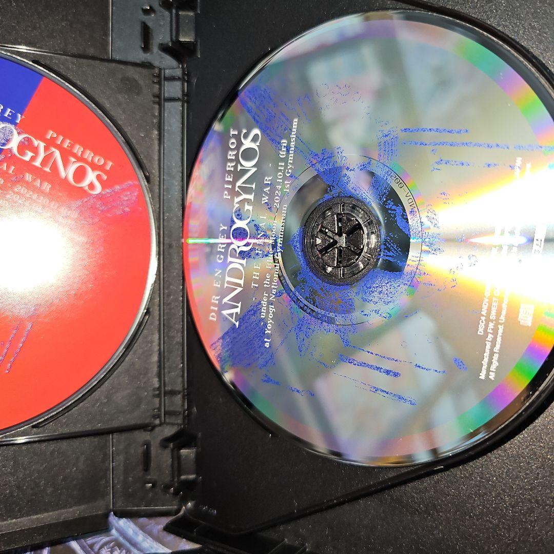 ANDROGYNOS THE FINAL WAR 初回盤 ブルーレイ