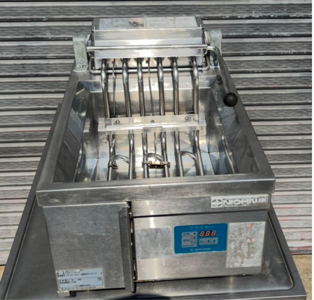 ニチワ電機 電気フライヤー TEF-13-4 卓上 油量13L 業務用 NO.2 TEF-13-4-1LN 電気フライヤー(卓上タイプ) ニチワ｜業務用厨房機器通販