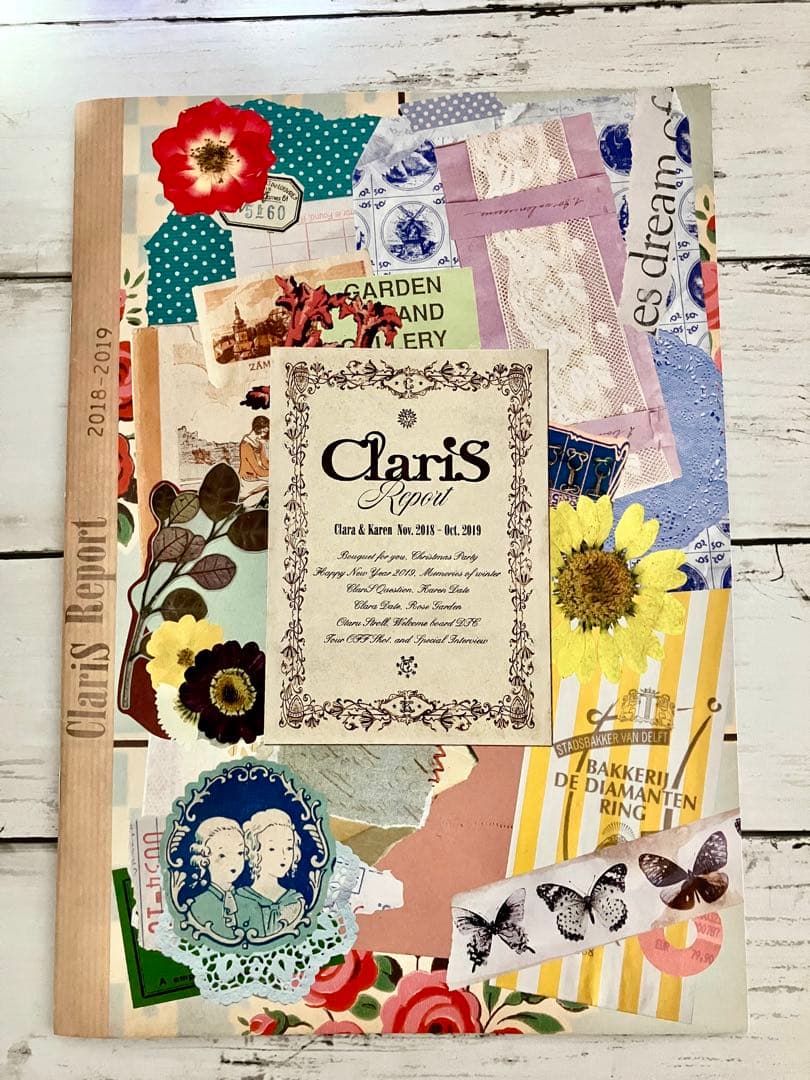 ClariS 直筆サインバースデーカード＋冊子版ClariS Report - メルカリ