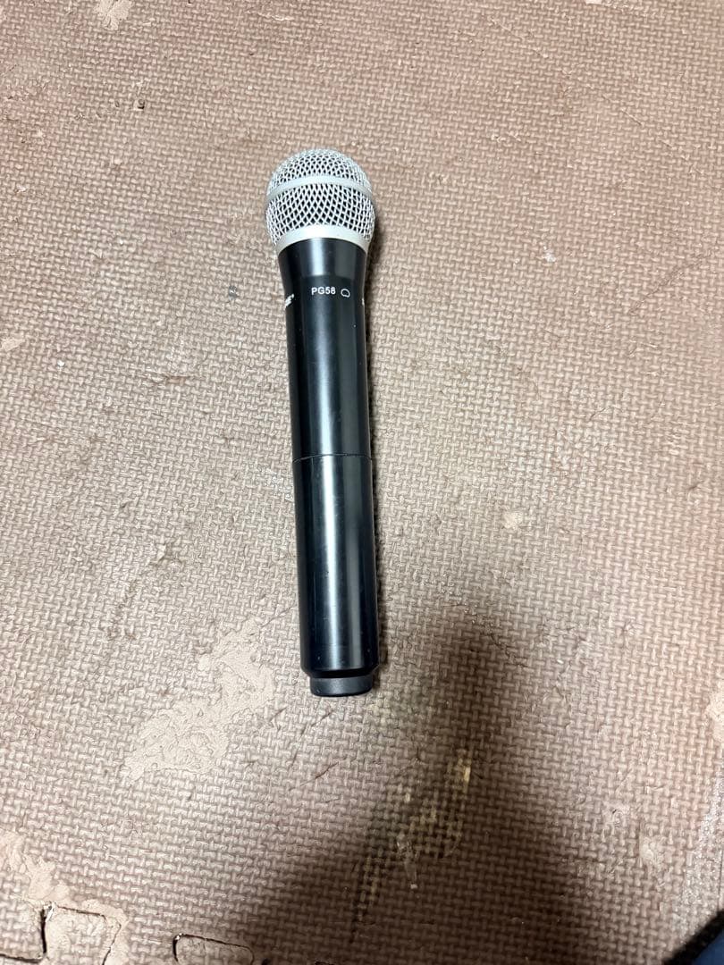 SHURE SVX2 JB/PG58 マイク Amazon | SHURE ハンドヘルドマイクロフォン SVX2/PG58-JB1 【国内正規
