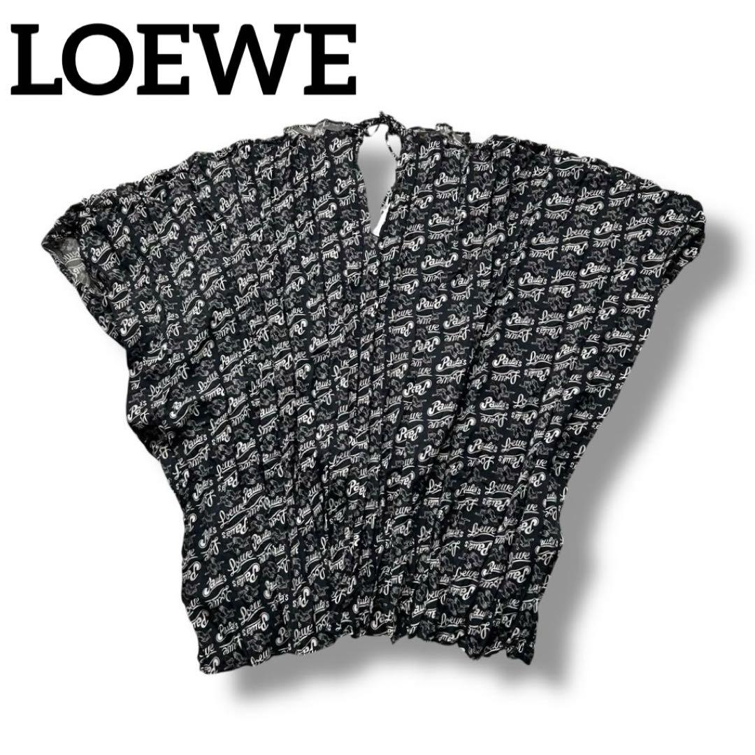 美品 LOEWE ロエベ ブラウス シャツ ポンチョ コラボ パウラズイビザ ロエベ「パウラズイビザ」から最新コレクション、限定アイテムも発売