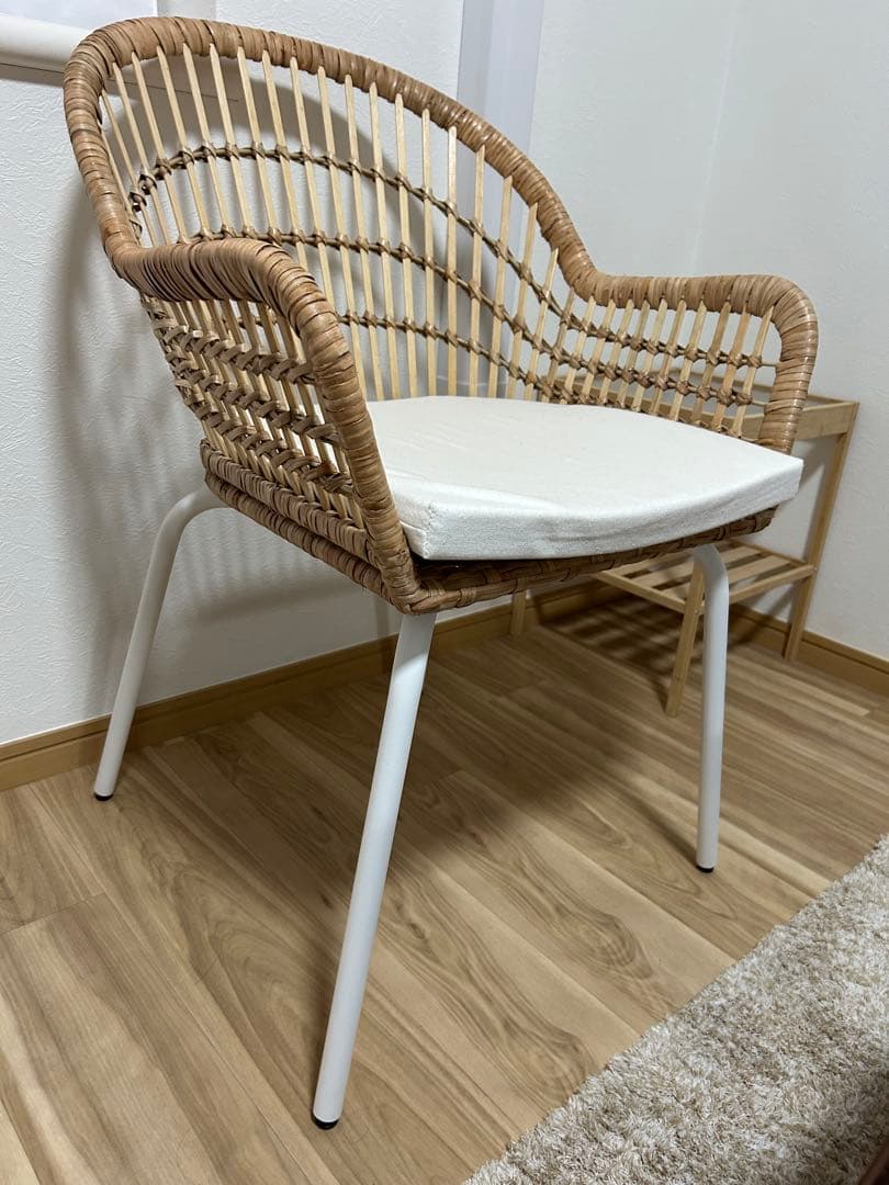 美品】IKEA NILSOVEニルソーヴェ NORNAノールナ クッション付 - メルカリ