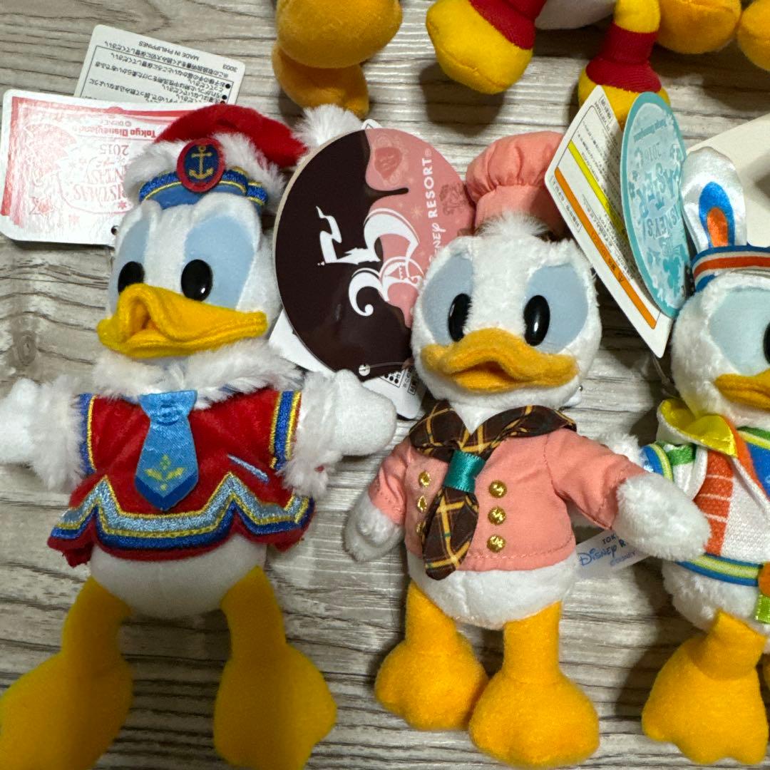 ディズニー　ドナルド　ぬいば　まとめ売り