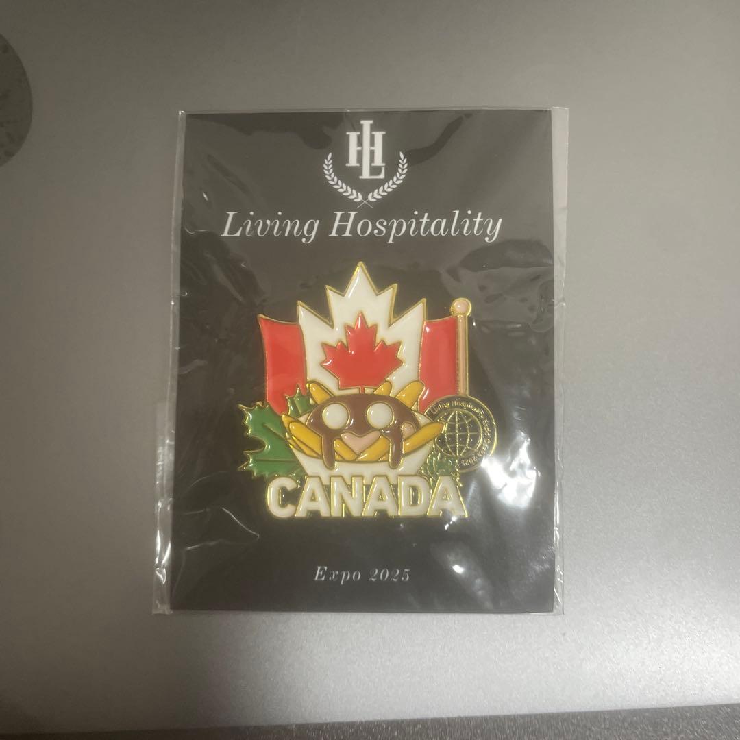 大阪Expo2025 Living hospitality非売品ピンバッチ - メルカリ