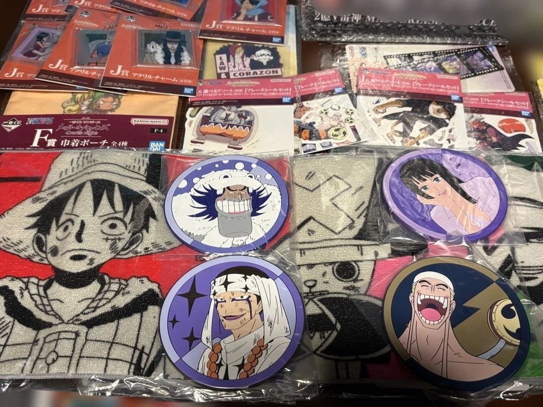 ワンピース一番くじ　ラストワン賞　2億V雷神　エネルフィギュア　おまけ付き