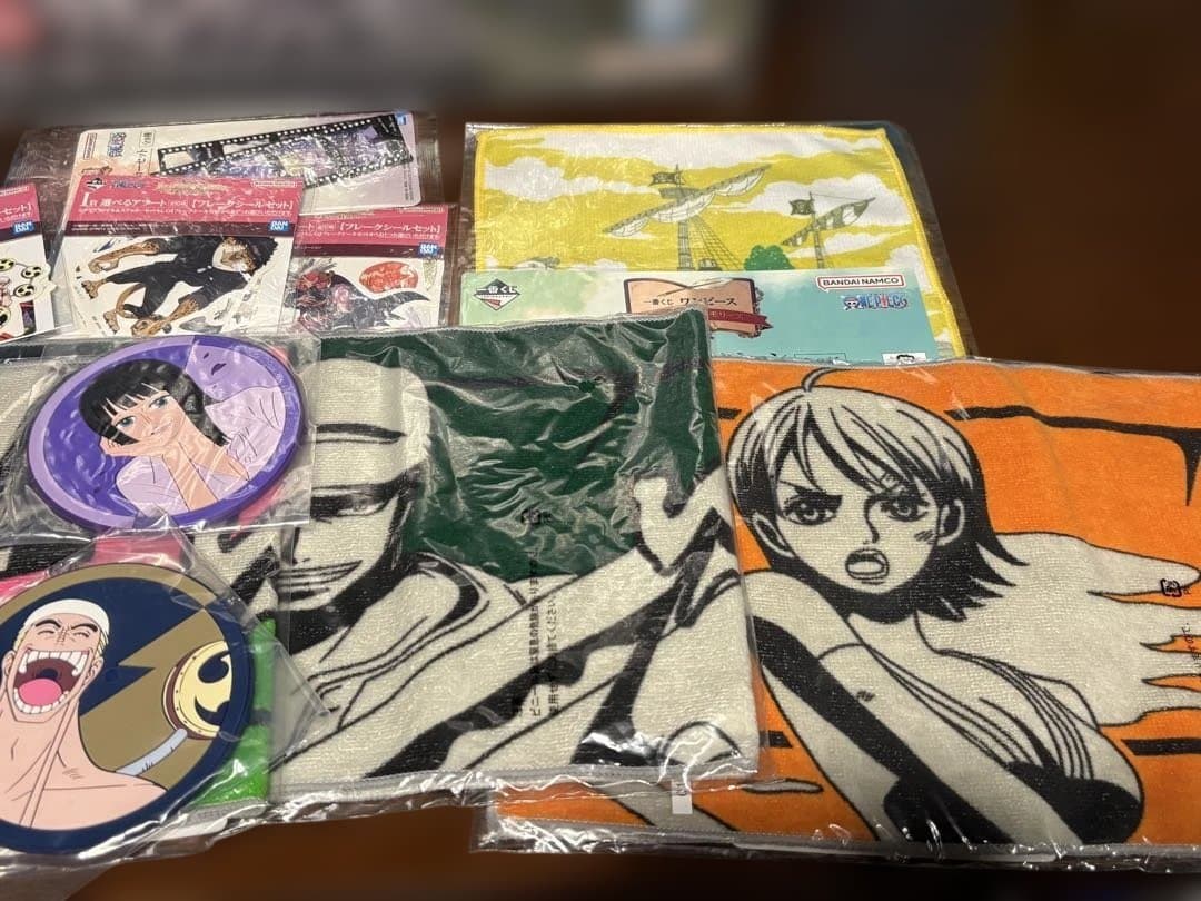 ワンピース一番くじ　ラストワン賞　2億V雷神　エネルフィギュア　おまけ付き