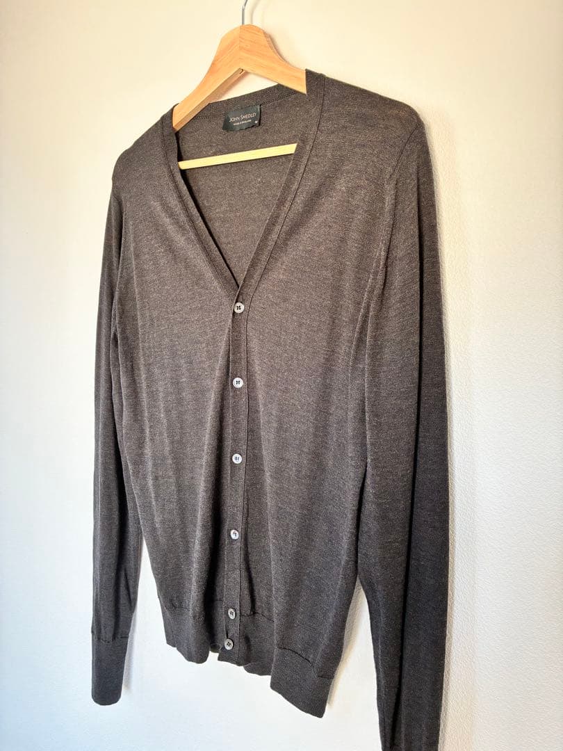 JOHN SMEDLEY ジョンスメドレー メリノウールカーディガン チャコール 楽天市場】JOHN SMEDLEY ジョンスメドレー ニットカーディガン BARRATT