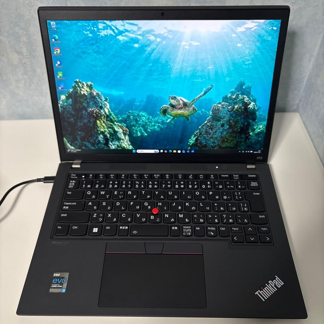 ThinkPad X13Gen2 i5メモリ16GB ⭐️バッテリー99.9%美品 ThinkPad X Lenovo レノボ X13 Gen 1 | X390 X395 純正 交換用内蔵