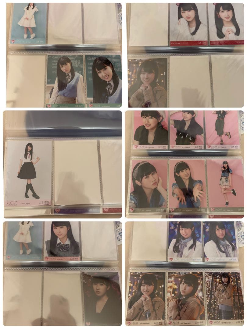 ＝LOVE イコラブ　 山本杏奈　生写真　直筆あり