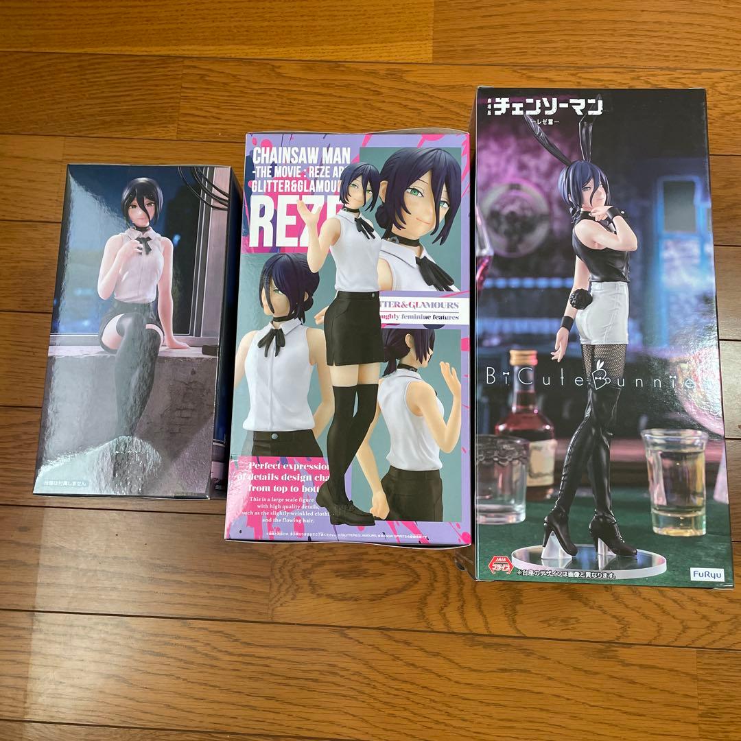 ⭐︎未開封 チェーンソーマン レゼ フィギュア 3種セット