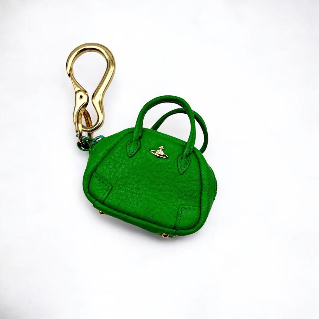 美品✨Vivienne Westwood Bag Charm Green Vivienne Westwood | Prince Frog Frame Purse A blend of British