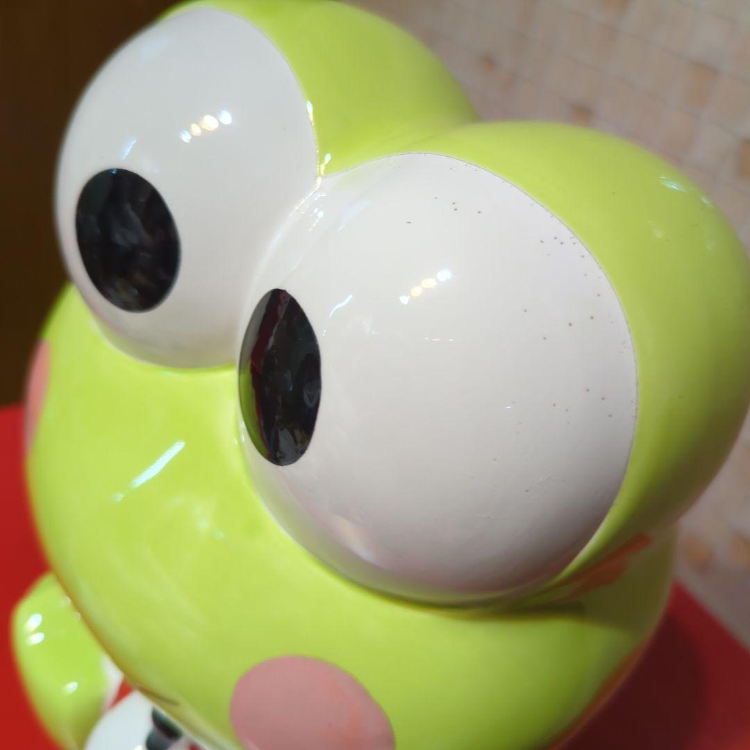 SANRIO・サンリオ・けろけろけろっぴ・当時物・陶器・貯金箱・大きめ・単品