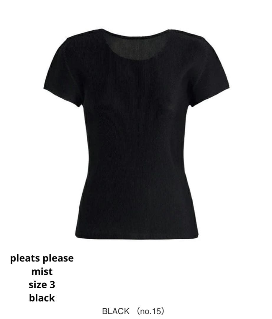 プリーツプリーズ☆mist basic☆黒 MIST BASICS – isseymiyake.com