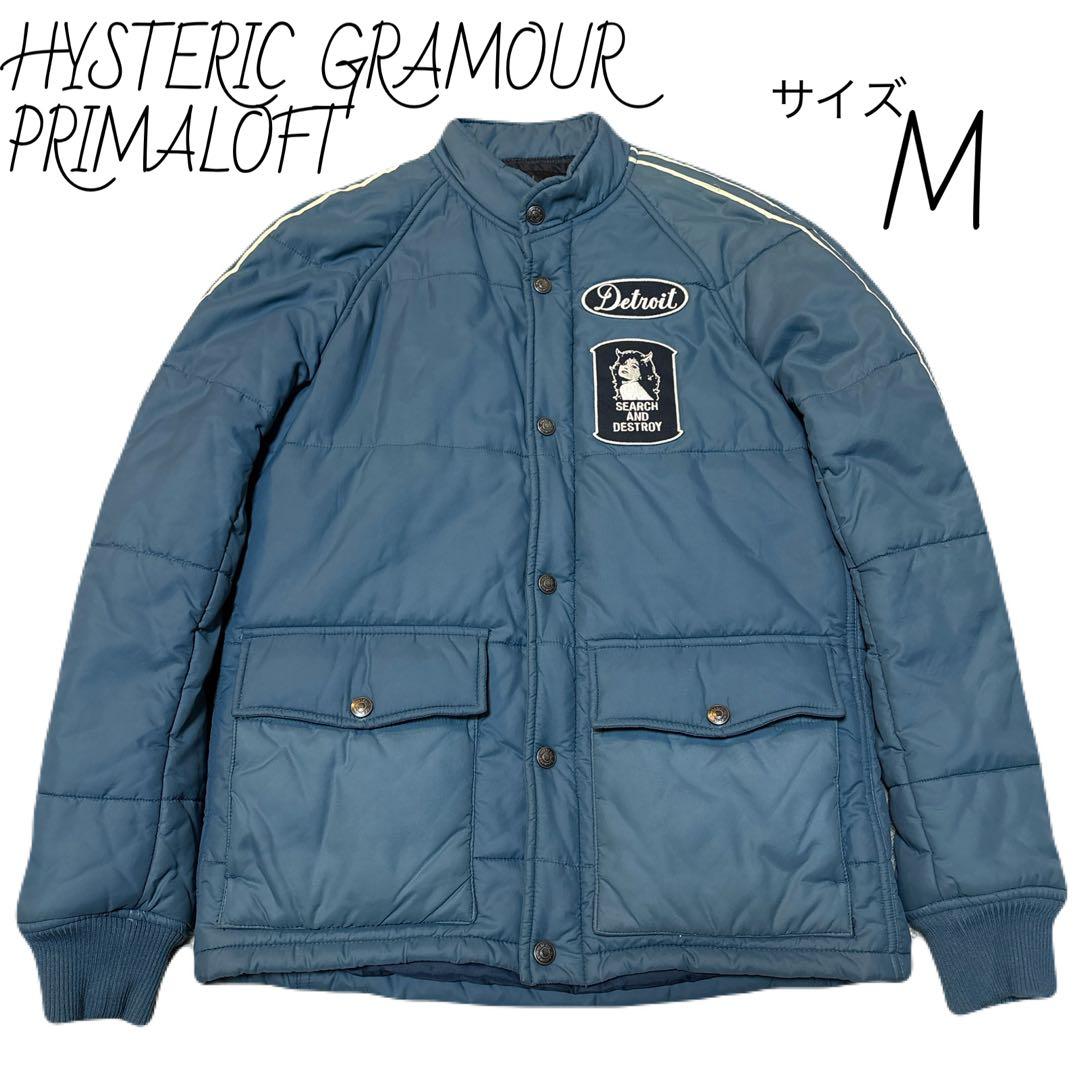 ヒステリックグラマー プリマロフト 中綿 レーシングジャケット サイズ