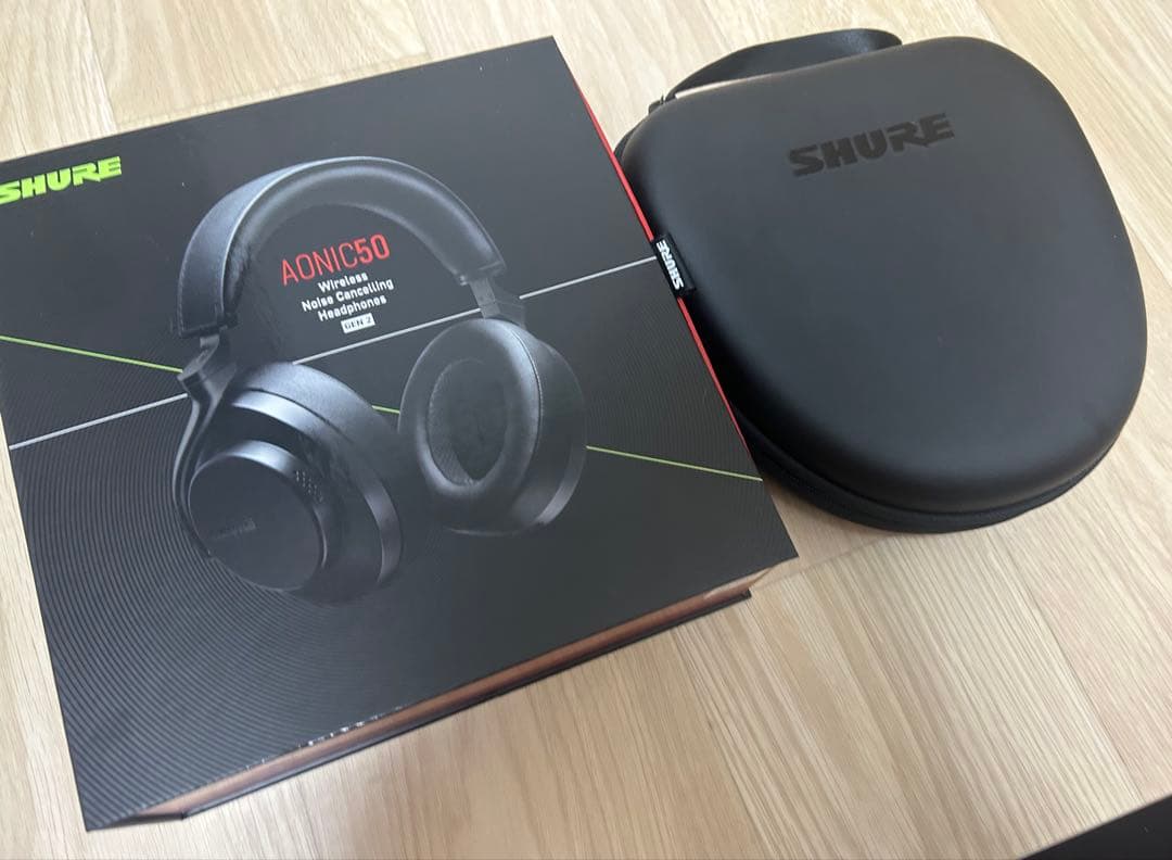 Shure シュア AONIC 50 GEN2ワイヤレス・ノイズキャンセリング Shure AONIC 50 Gen2 (第2世代) | 空間オーディオに対応するノイキャン