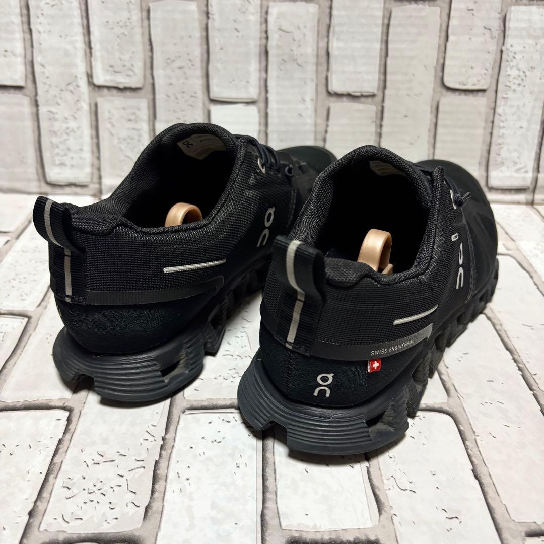 On Cloud 5 waterproof 防水 オールブラック 24.5cm