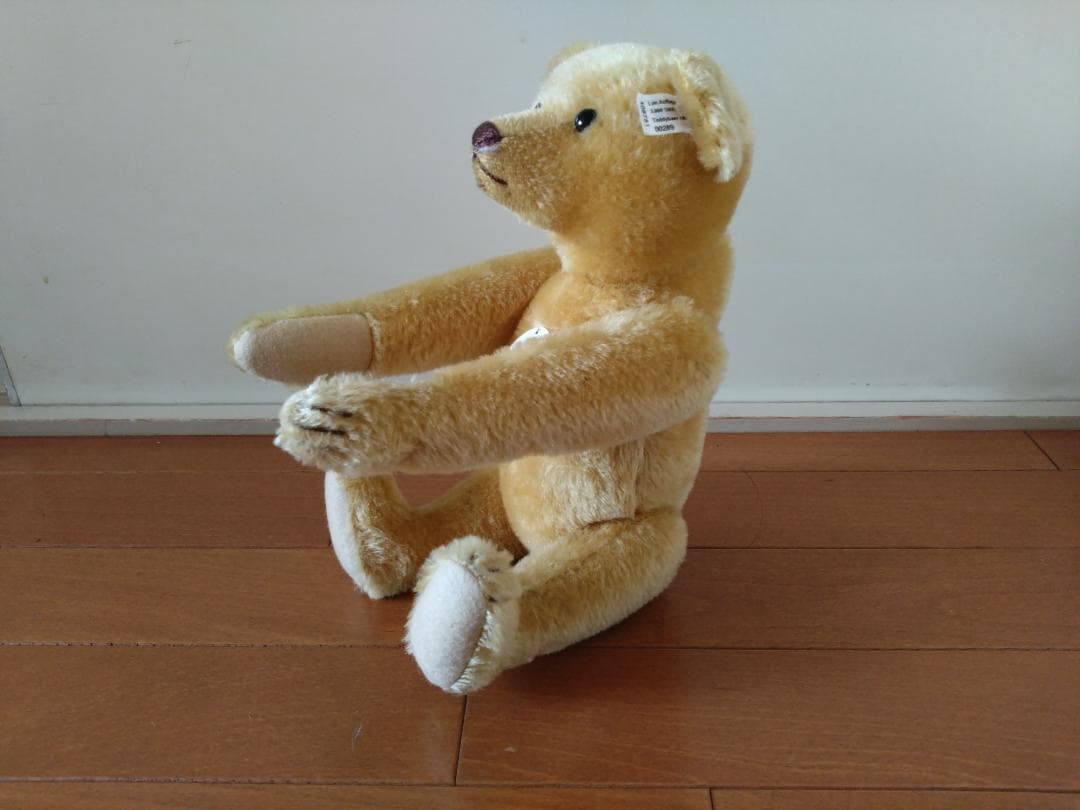 大値下Steiff シュタイフ 世界限定 テディベア レプリカ1908　イエロー