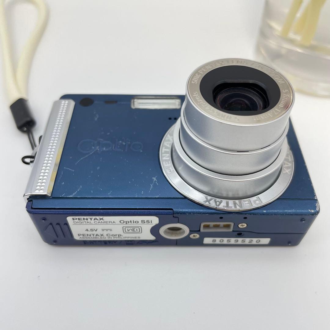 動作確認済✨PENTAX Optio s5i✨スマホ転送OK 可愛い コンデジ