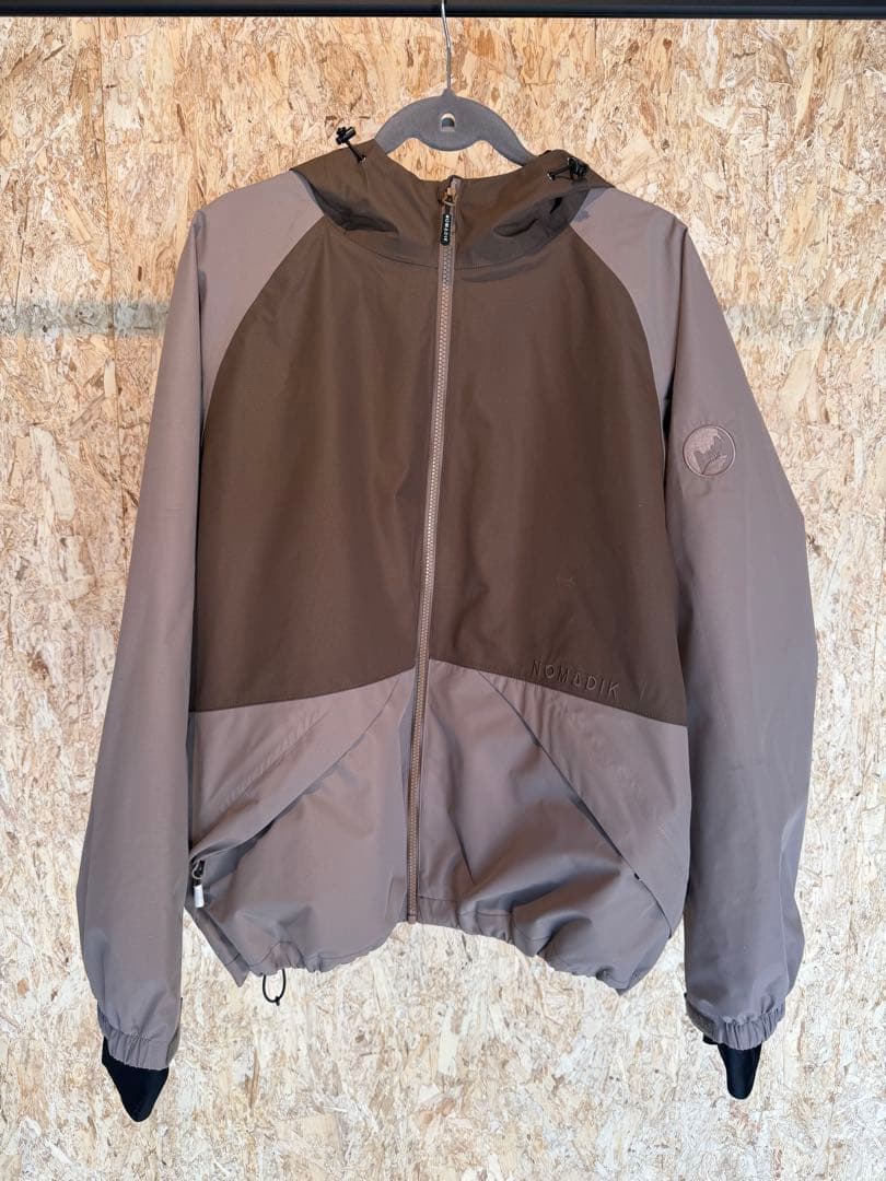 NOMADIK GLITCH JKT BROWN/LIGHTBROWN - メルカリ