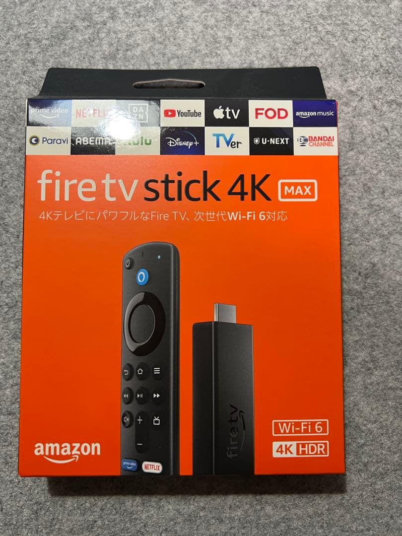 Fire TV Stick 4K Max - 音声認識リモコン(第3世代) amazon（アマゾン） Fire TV Stick 4K Max 第3世代 音声認識リモコン