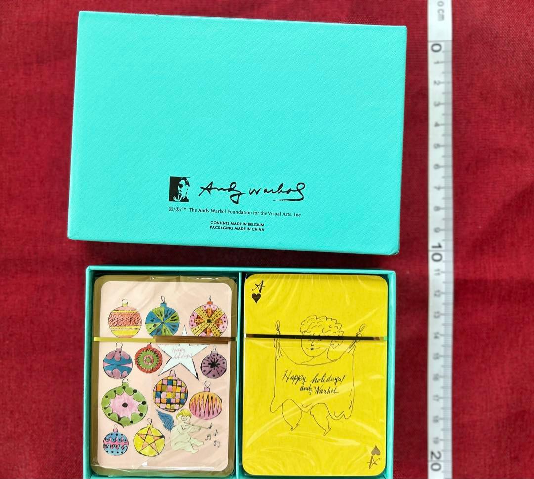 新品 tiffany ティファニー×アンディ・ウォーホル トランプ - メルカリ