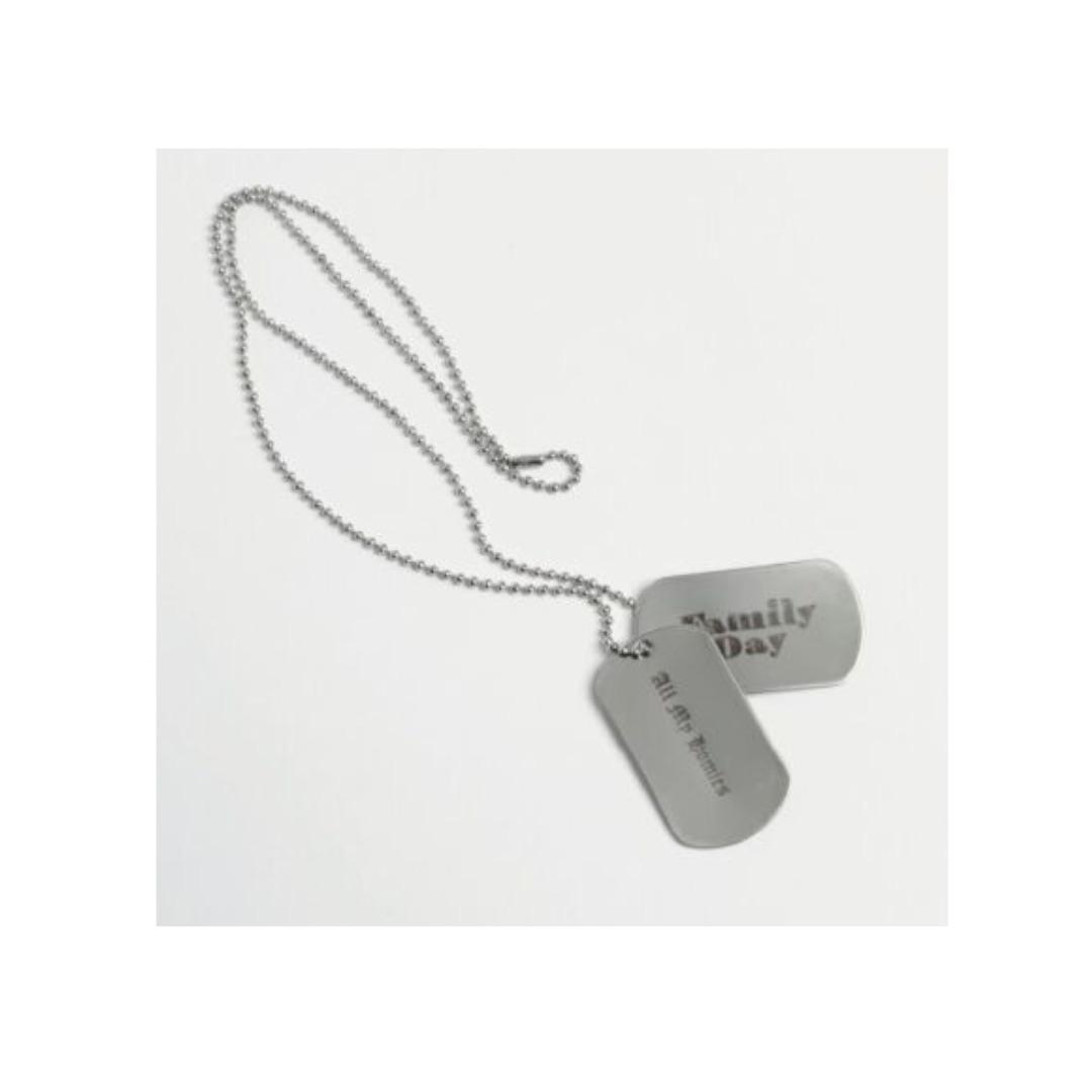 【新品未開封】 ZORN OZROSAURUS VIPドッグタグ allmyhomies zorn ドッグタグOZROSAURUS ネックレス - メルカリ