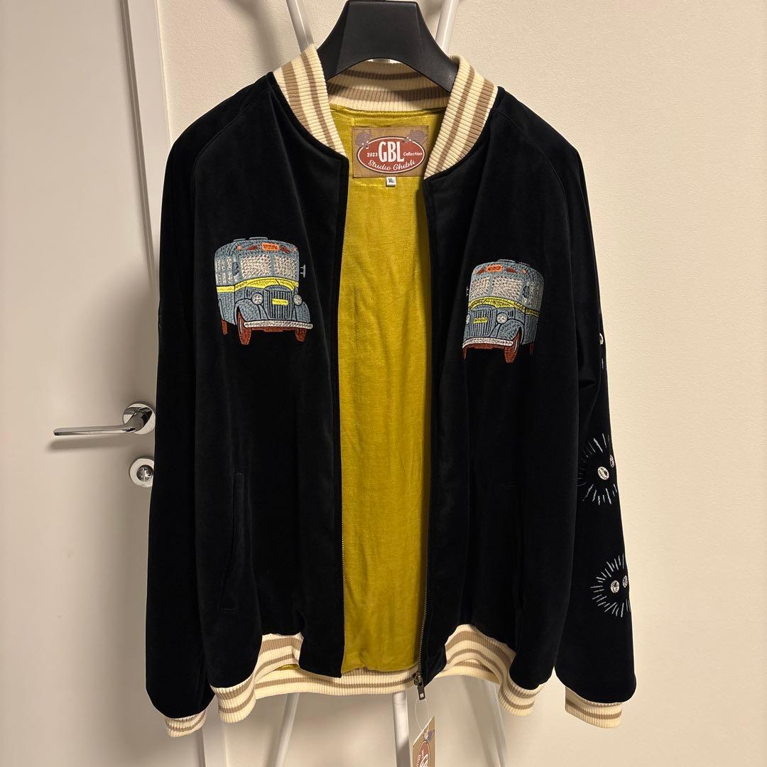 GBL スタジオジブリ スカジャン XL となりのトトロ 疾風ネコバス