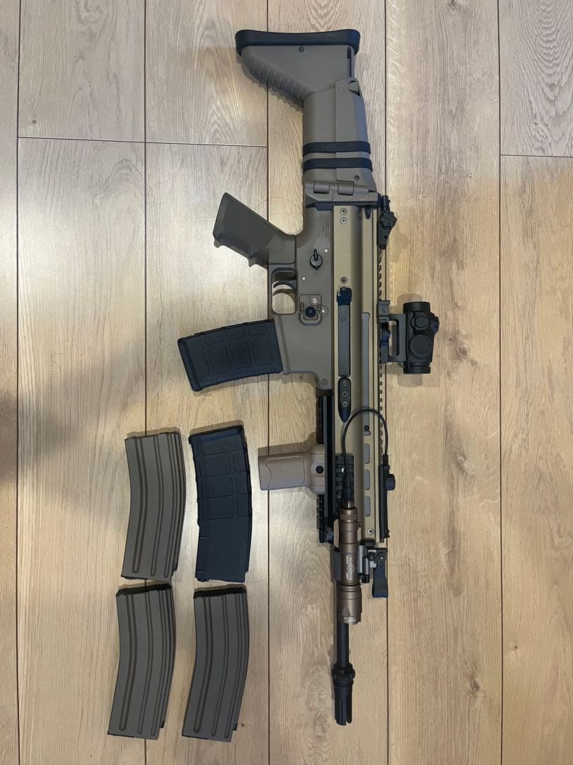 次世代電動ガン scar（スカー）L ベクターオプティクスサイト　リポセット 楽天市場】次世代電動ガン スカーL SCAR-L フラットダークアース FDE