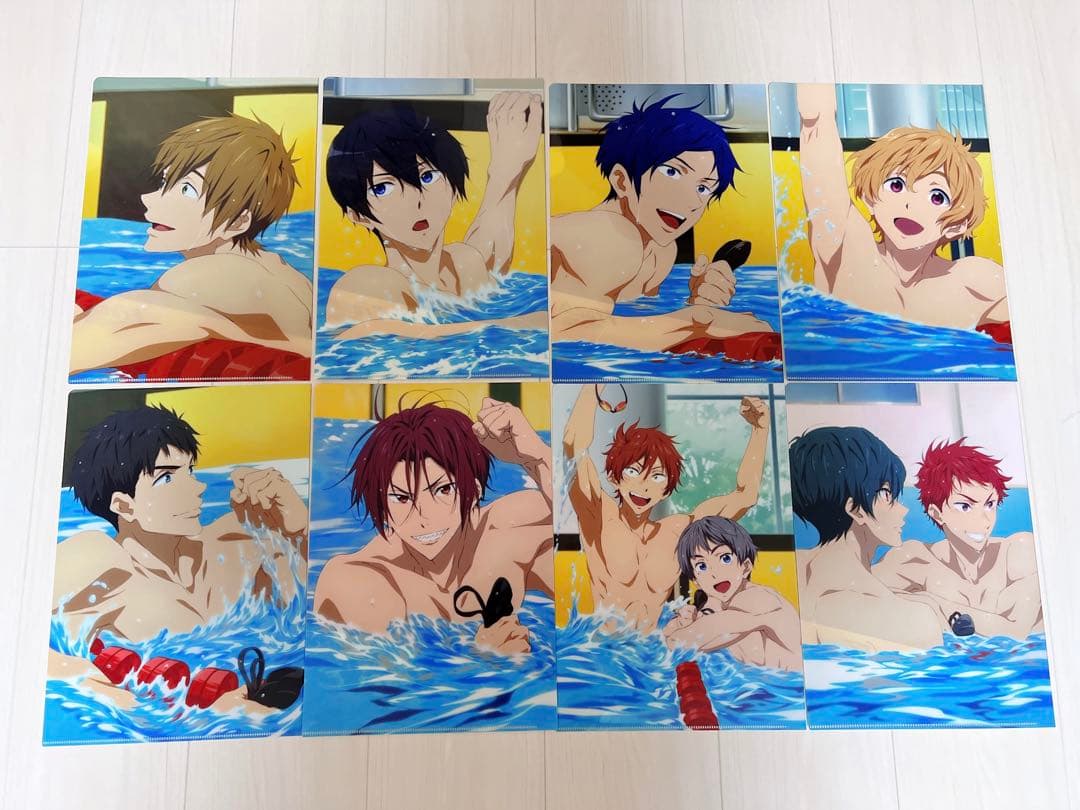 Free!クリアファイルセット
