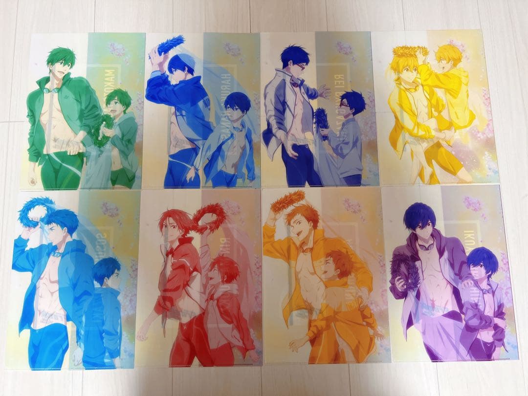 Free!クリアファイルセット