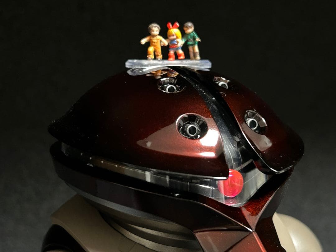 MGアッガイ　キャンディーグラデーション全塗装済み完成品　水転写デカール追加