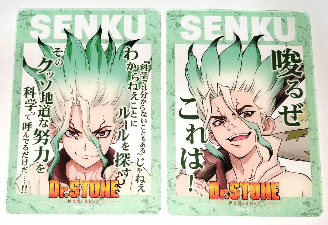 Dr.STONE 石神千空 名台詞クリアカード セット - メルカリ
