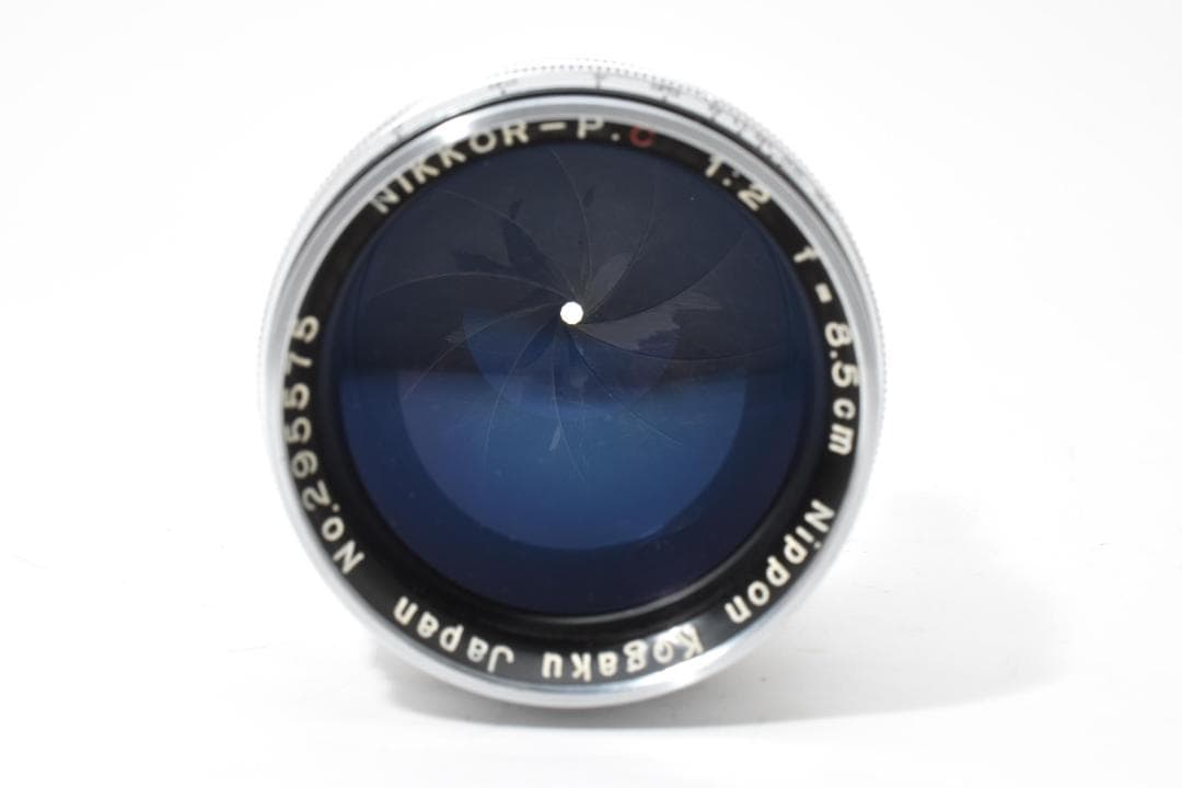 ★希少・美品★ Nikon NIKKOR-P.C 8.5cm F2 Sマウント