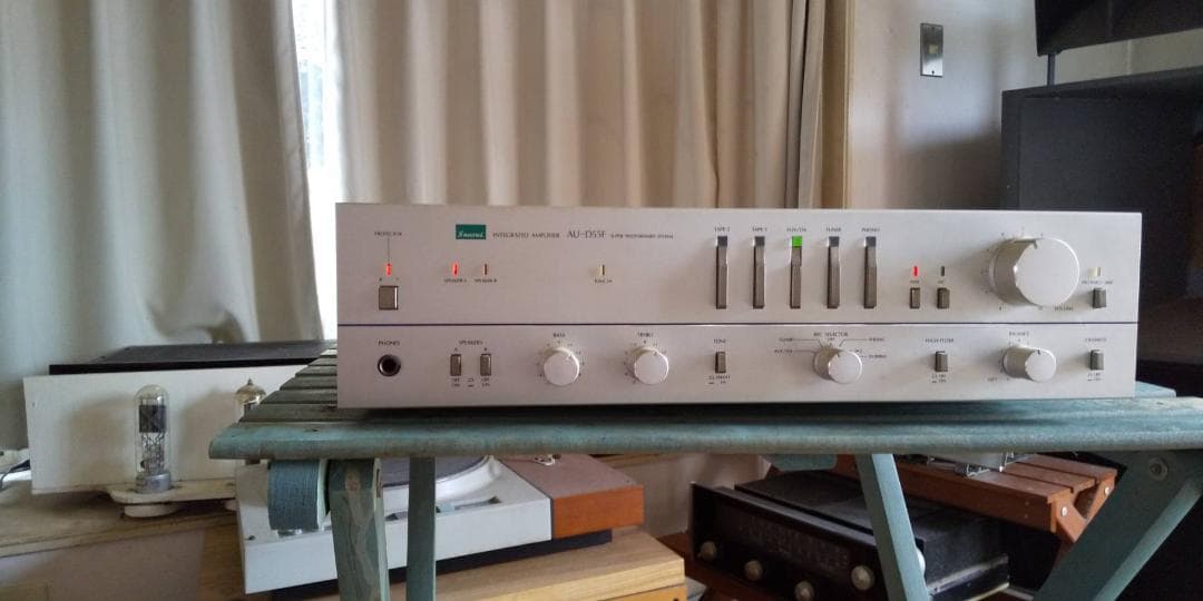 山水製造　トランジスター　プリメインアンプ　AU-D55F サンスイ(SANSUI)|プリメインアンプ（トランジスター）|【ハードオフ