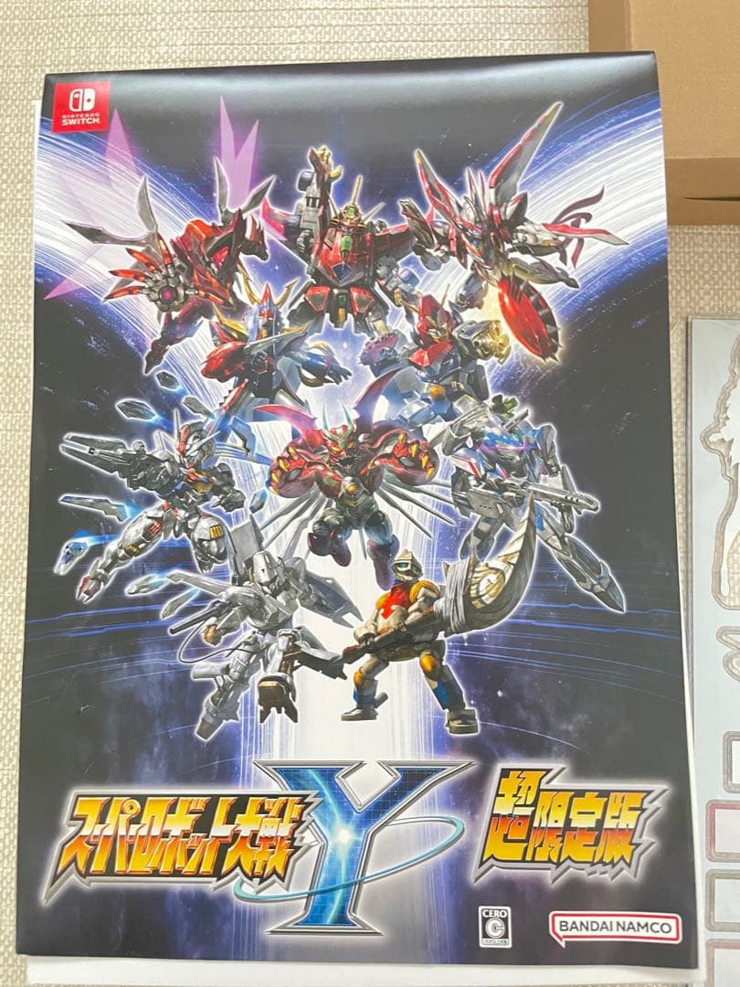スーパーロボット大戦Y 超限定版 特典2種のみ　ソフトと他特典なし