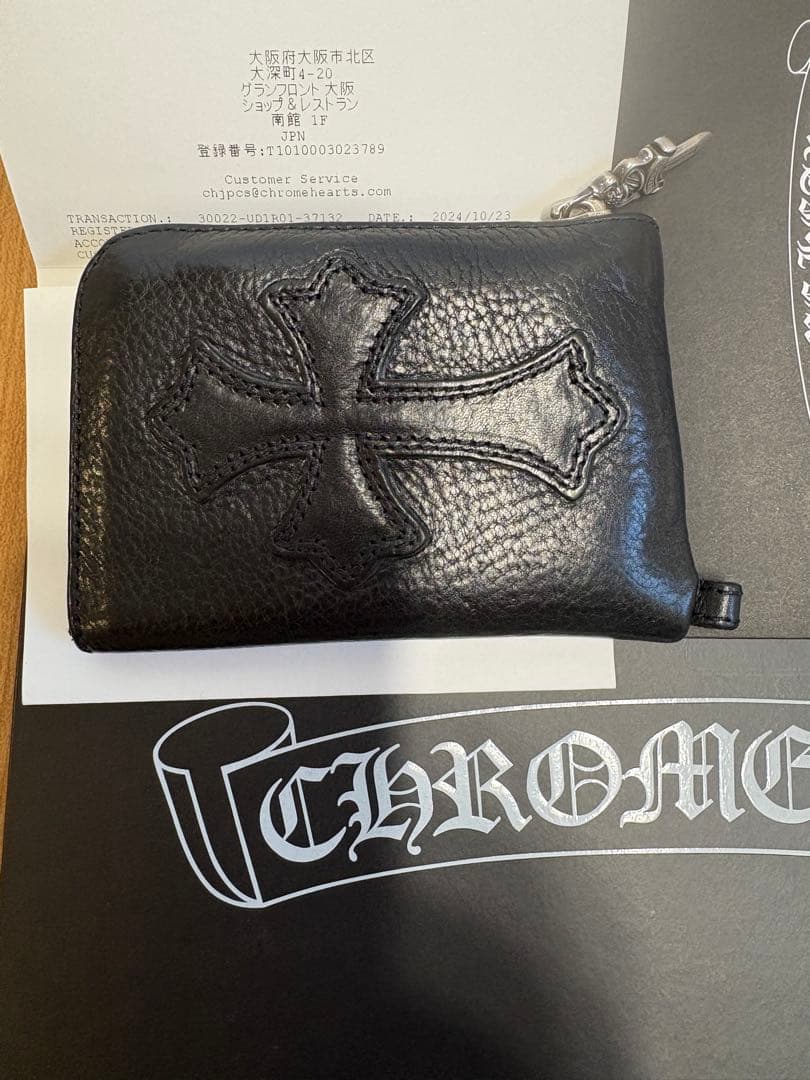 D　クロムハーツジップウォレット美品‼️ Chrome Hearts クロムハーツ ZIP WALLET 財布 | chromehearts
