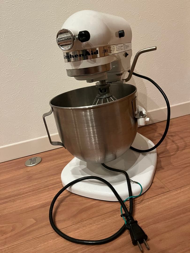 ネコ♪様限定　KitchenAid KSM5WH スタンドミキサー chuuboucenter_ksm7wh