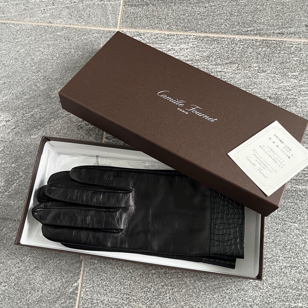 CAMILLE FOURNET カミーユ・フォルネ　グローブ　手袋 楽天市場】【Camille Fournet】カミーユ・フォルネ レザーグローブ