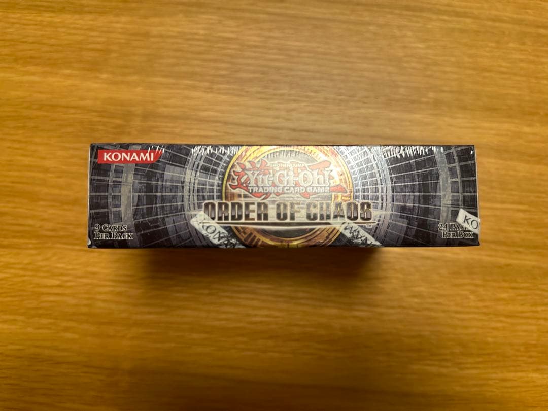 遊戯王　オーダー・オブ・カオス　英語版　1st　未開封　BOX