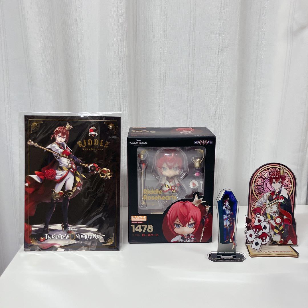 リドル　ねんどろいど【新品・未開封】　特典ポストカード　アクリルスタンド2種 ねんどろいど リドル・ローズハート