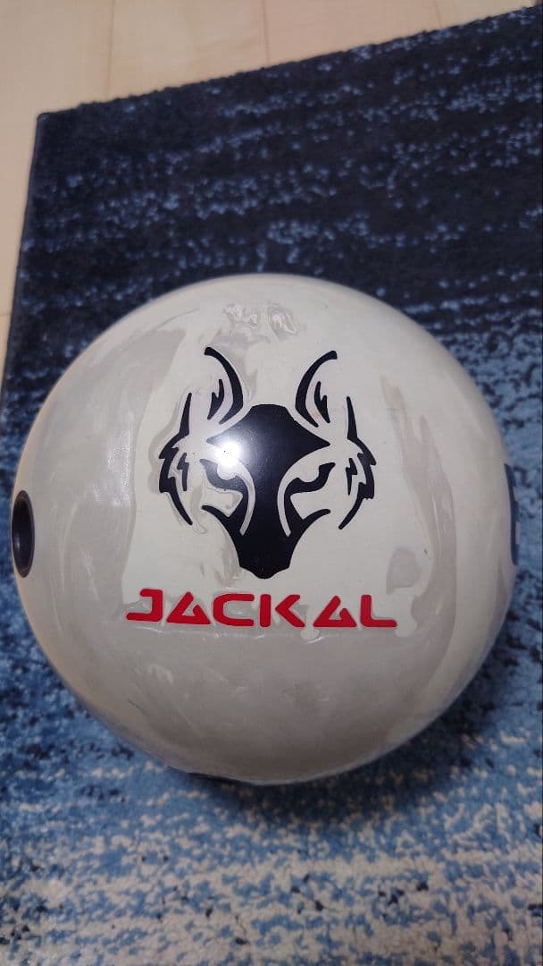 ジャッカル EXJ　15ポンド　ボウリングボール ジャッカルEXJ 中古 ボウリング モーティブ 15ポンド｜Yahoo!フリマ