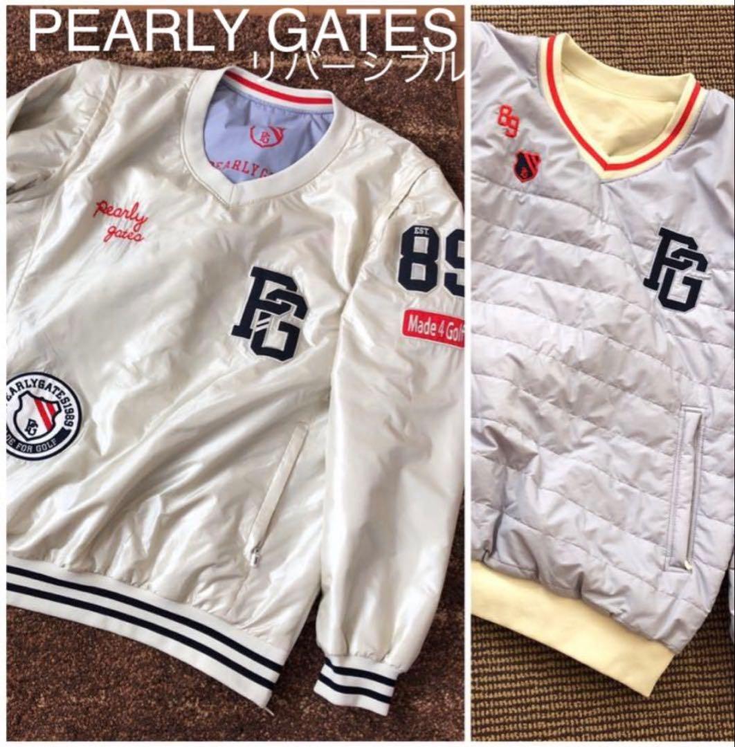 人気のPEARLY GATES リバーシブルジャケット 89 PEARLY GATES パーリーゲイツ ゴルフ 2WAY Reversible Jacket