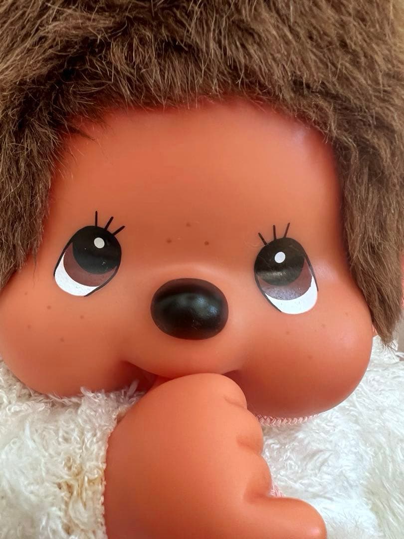 レア！レトロ！monchhichi モンチッチ L うさぎ　ぬいぐるみ