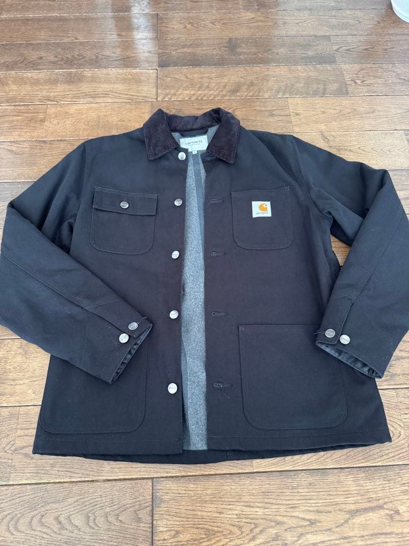 Carhartt WIP カーハートMICHIGAN COAT ブラック Carhartt（カーハート） メンズ カバーオール 正規品 CARHARTT WIP